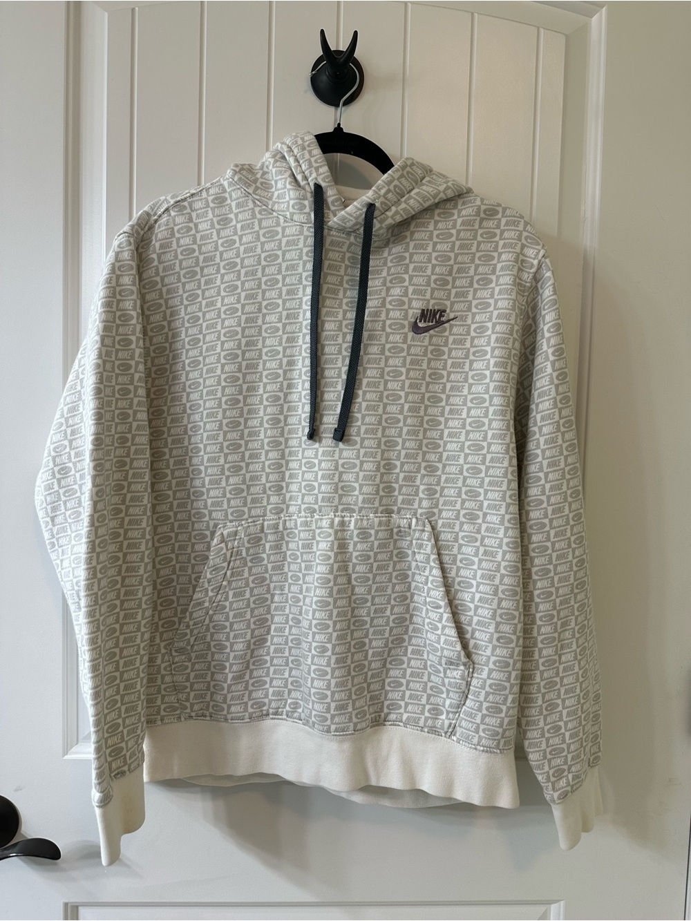 Nike Cream Sweatshirt Size-L